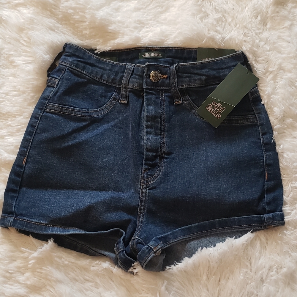 Wild Fable 0 High-Rise Denim Shorts